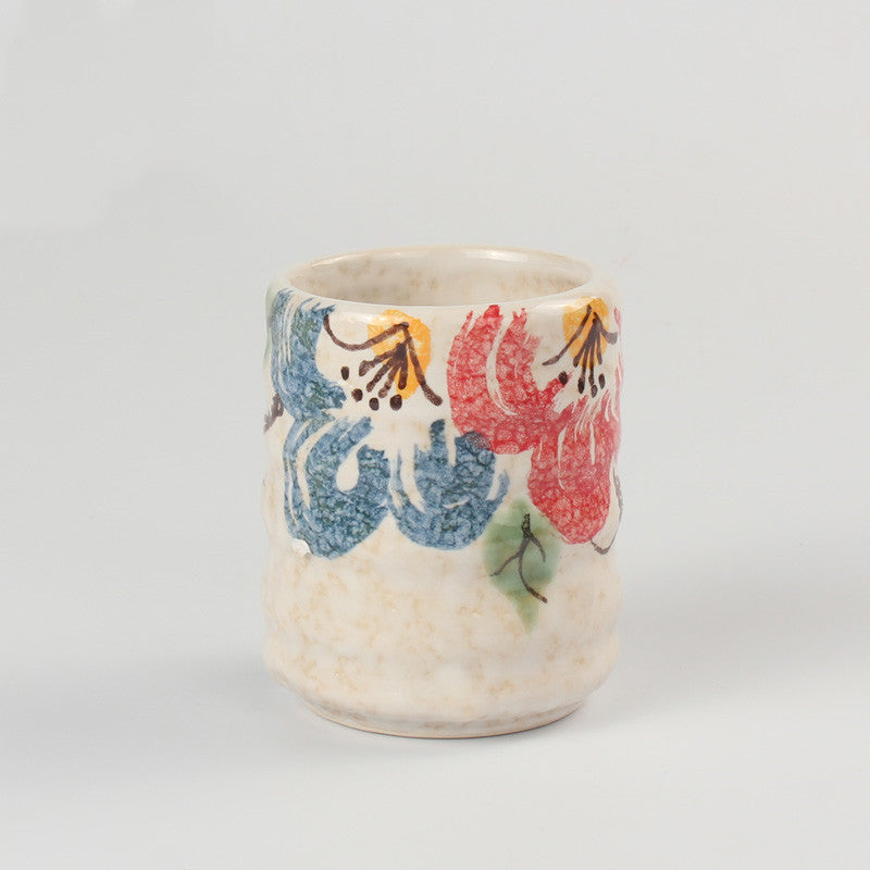 Japanese Ceramic Tea Cup And Water