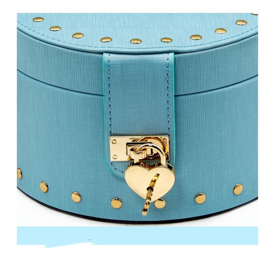 Creative High-end PU Leather Jewelry Storage Box