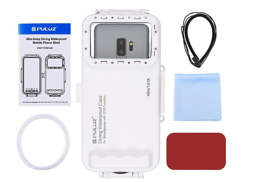 Caisson de plongée pour téléphone portable