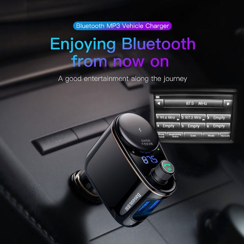 Compatible With Bluetooth FM Transmitter & Car Charger
