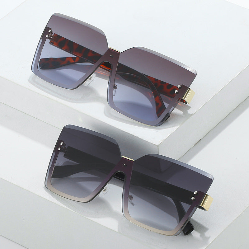 Ins Glasses Personalized One Piece Sunglasses