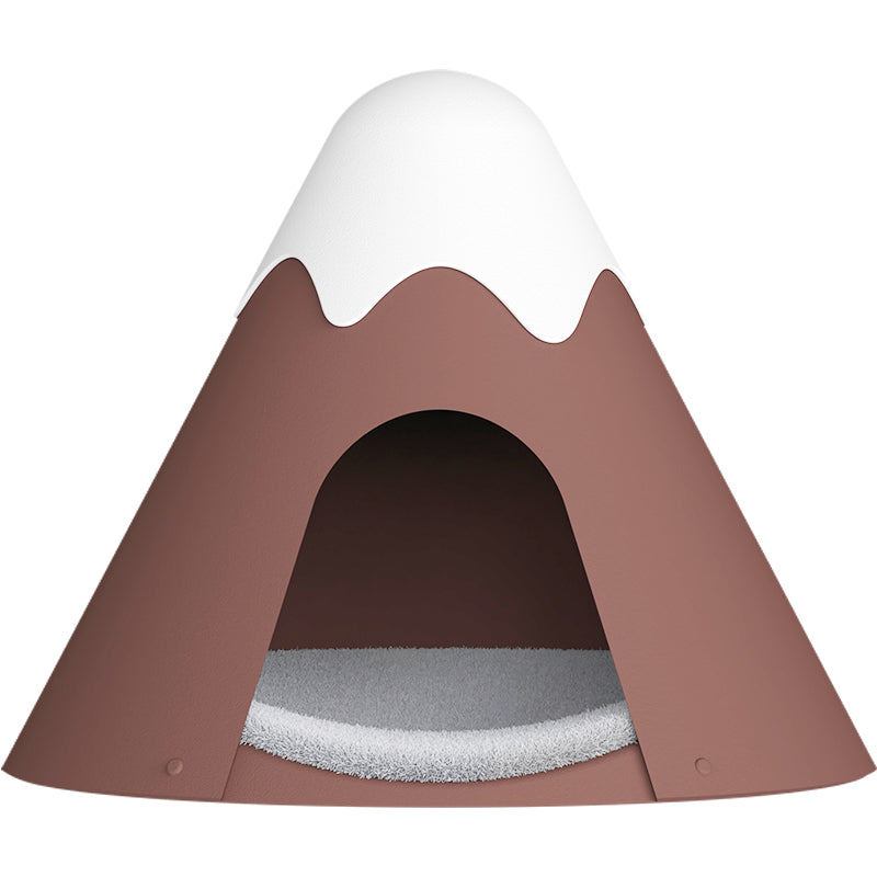 Tente douillette pour animaux de compagnie « Snow-top » (litière fermée)