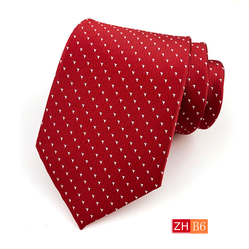 Cravate combinée homme en polyester et soie