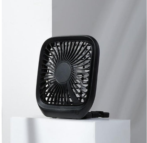 Ventilateur de banquette arrière de voiture pliable avec vent puissant dans la voiture