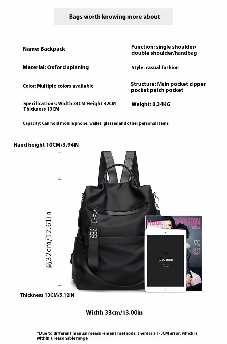 Large Capacity Leisure Travel Bag For Women