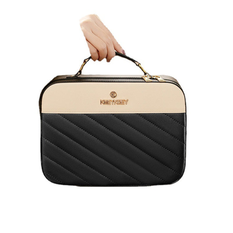 Trousse de Maquillage Portable Grande Capacité pour Femme