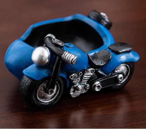 Retro Motorcycle Anti-flying Ashtray Creative Personality