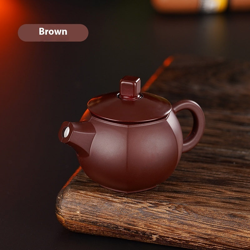 Creative Purple Clay Pot Lighter Rotating Decompression