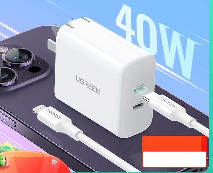 Universal Dual-port Quick-charge Typec Multi-port Charger