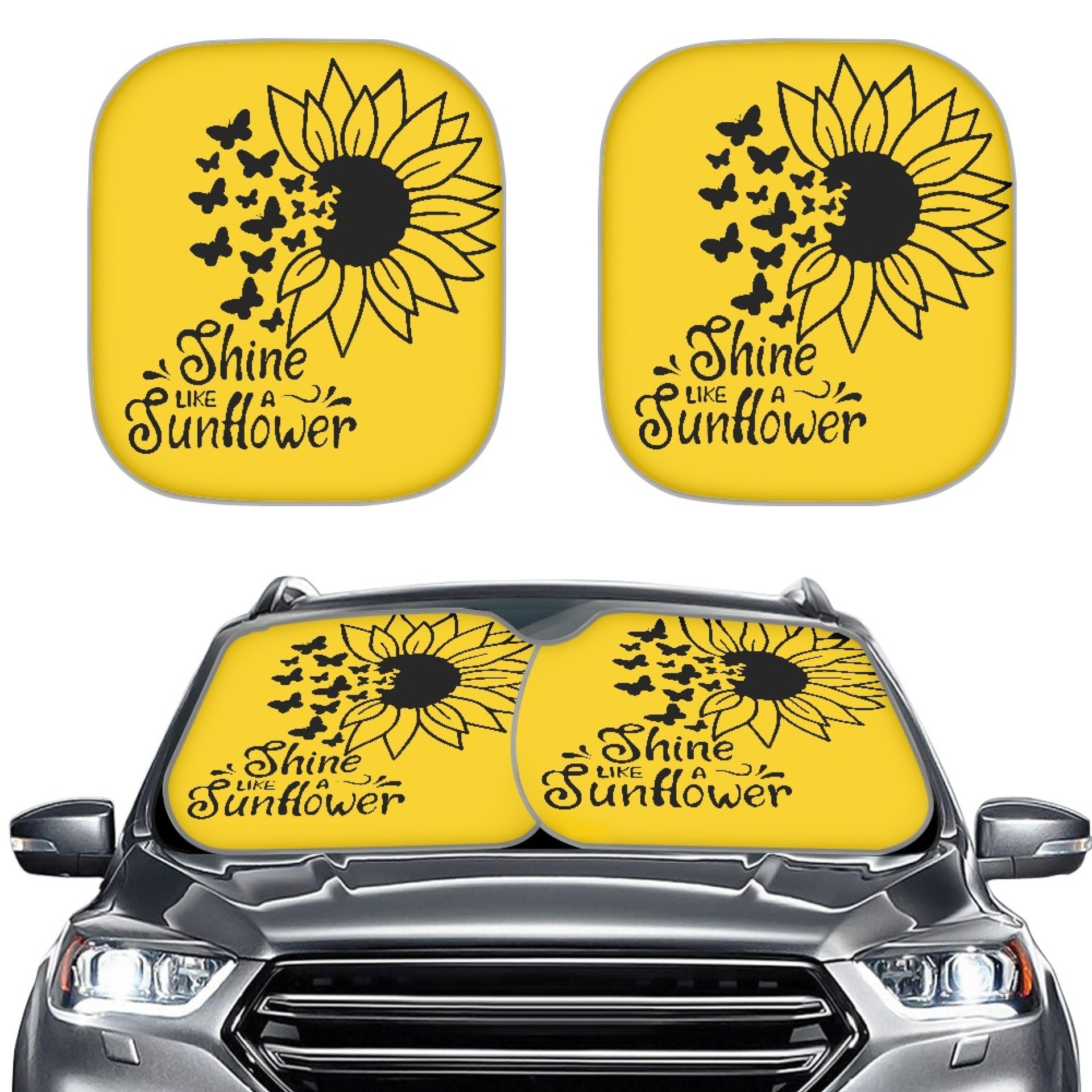 Pare-soleil de voiture protection solaire et isolation thermique