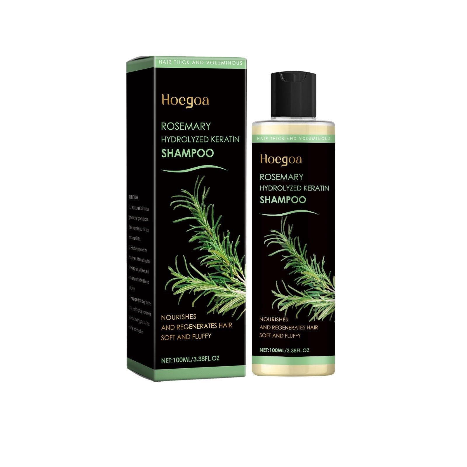 Shampooing Romarin Kératine Hydrolysée