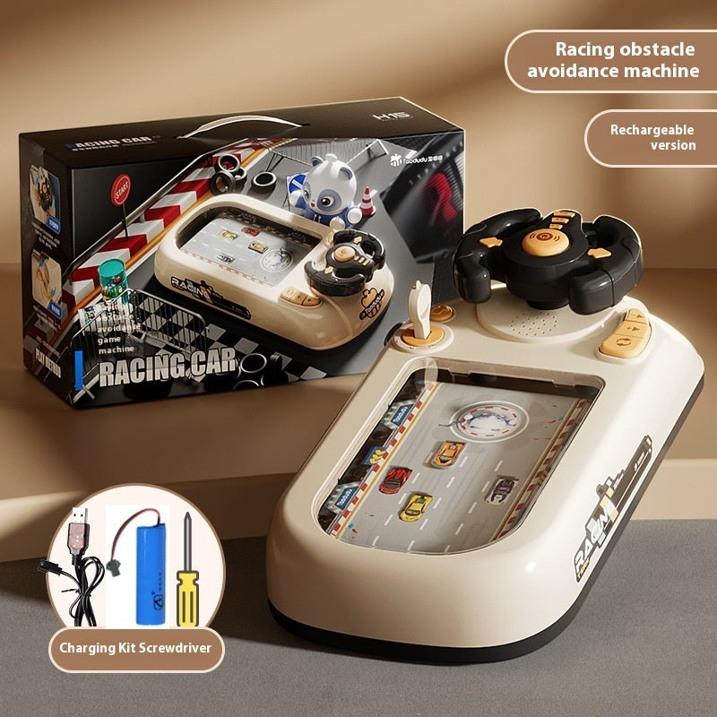 Steering Wheel Electric Desktop Game Console Educational Toys