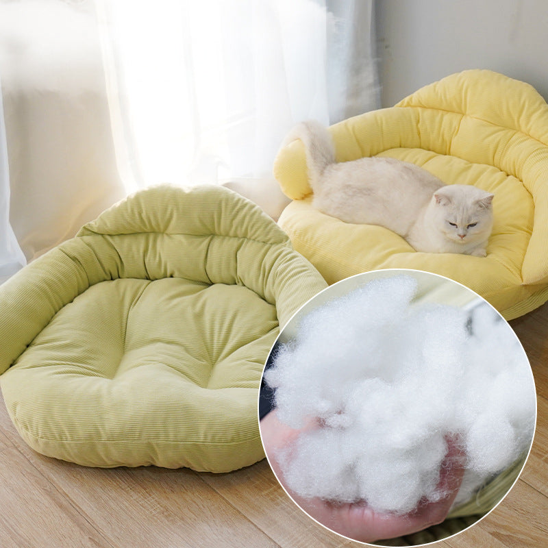 Four Seasons Universal Bed For Cats, Off Ground Proof, Solid Wood, Cats Supplies, Thickened Animal Bed