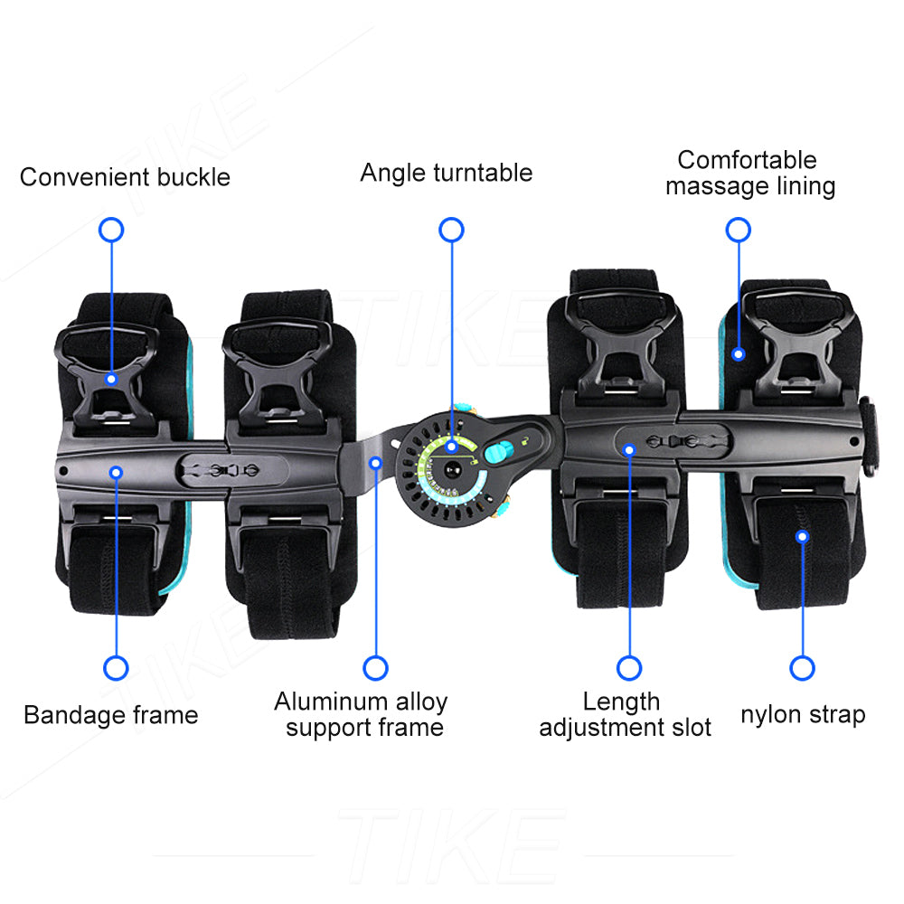 Adjustable Knee Fixation Brace Lower Extremity Support