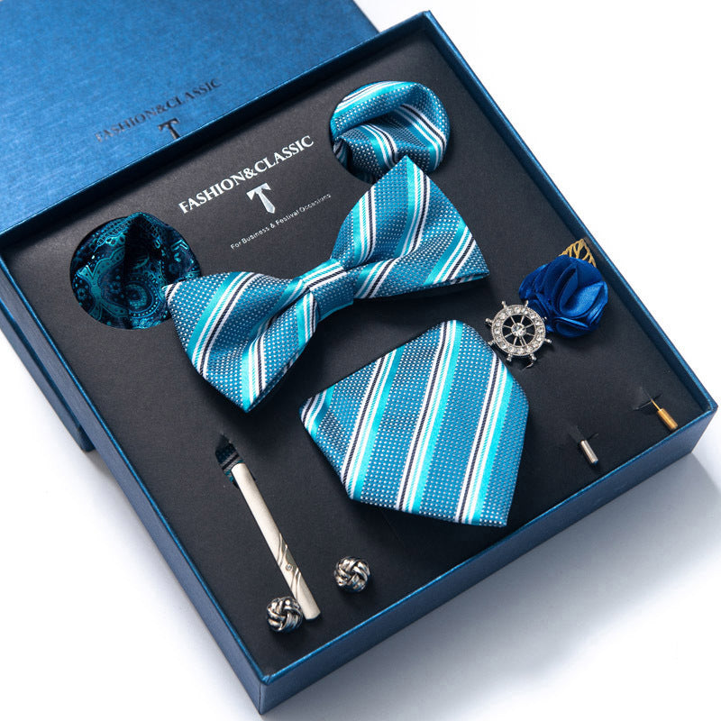 Ensemble cravate et costume formel 8 pièces pour homme