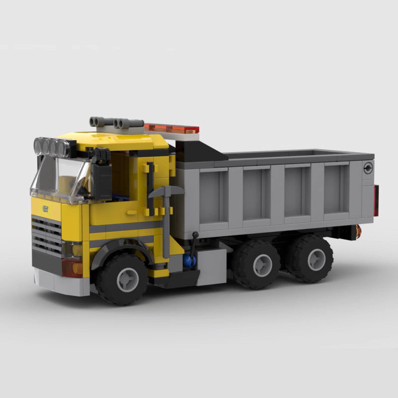 MOC Domestic Building Blocks Car Model Creative Heavy Truck