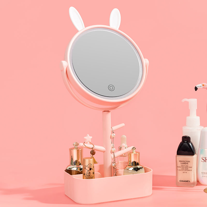Makeup Mirror Led With Light Fill Desktop Portable