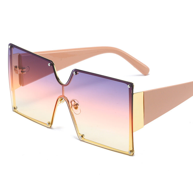 One Piece Square Sunglasses
