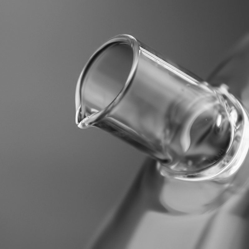Séparateur huile-eau en verre résistant aux hautes températures pour cuisine
