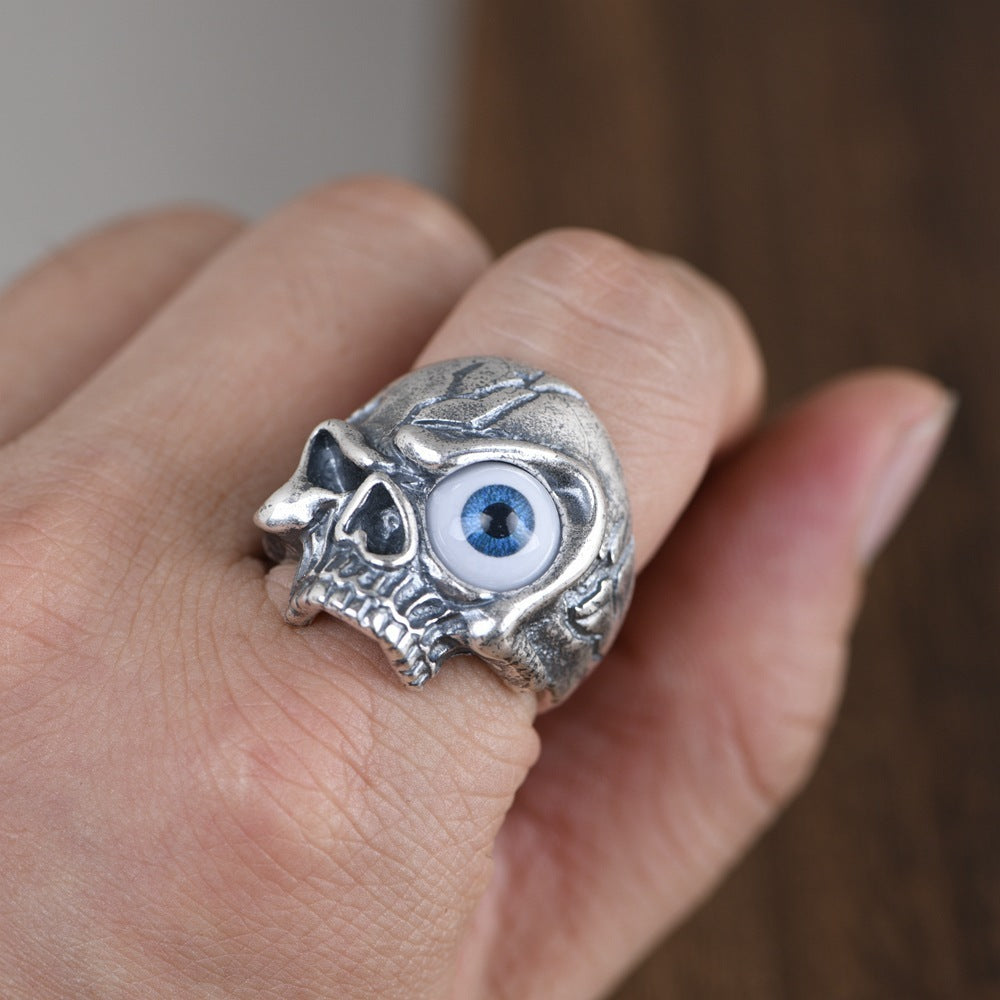 S990 Vintage Thai Silver Craft Ring