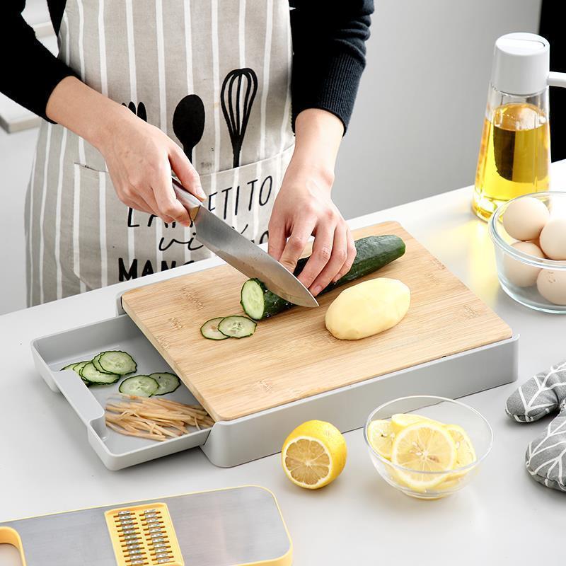 Fournitures de cuisine Planche à découper en bambou