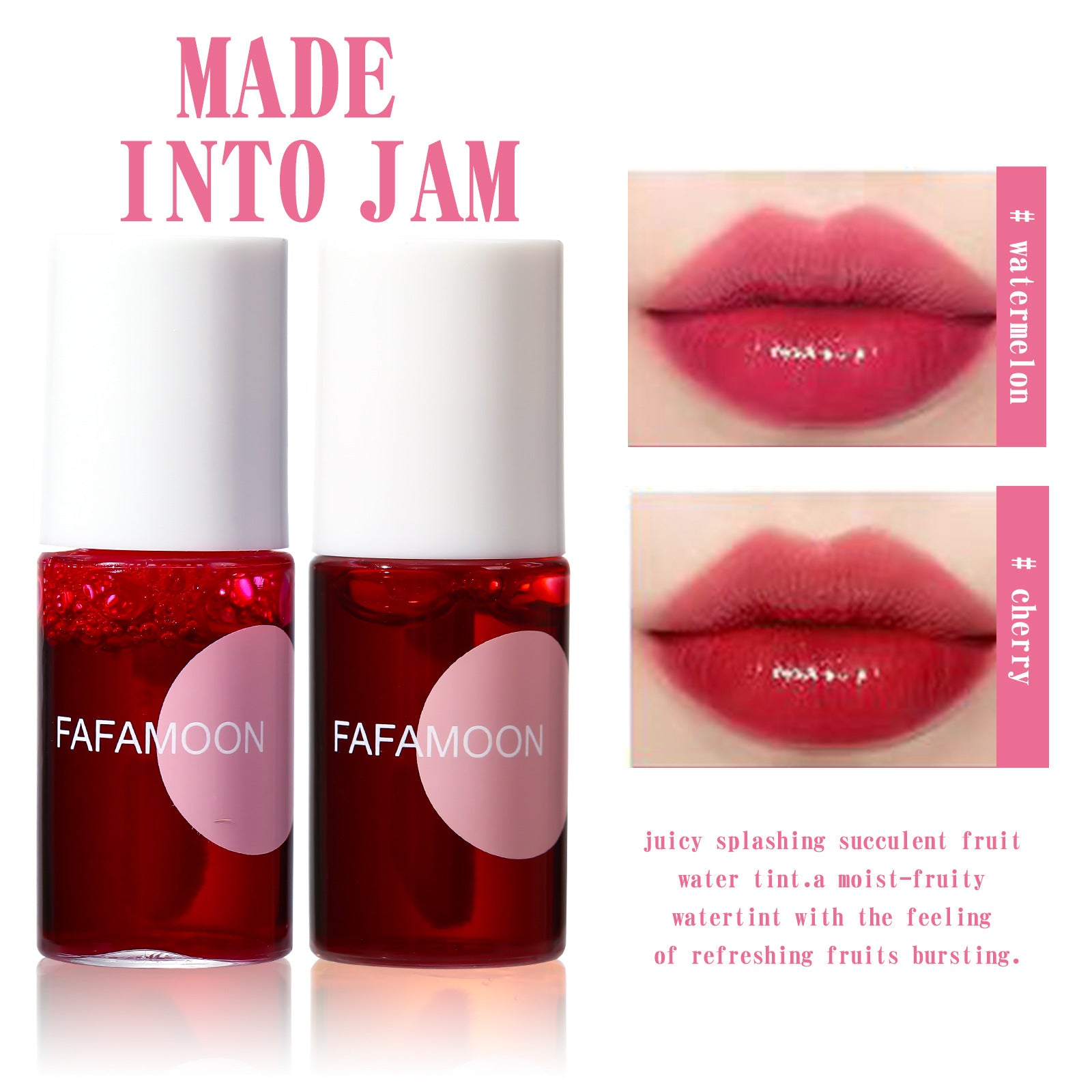 Cross-border Lipstick Water Lip Stain Lip Lacquer Long-lasting Moisturizing Matte Rouge Cheek Dual-use