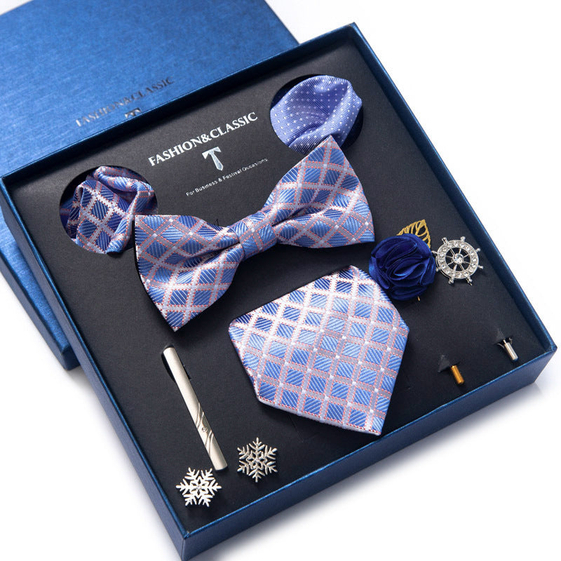 Ensemble cravate et costume formel 8 pièces pour homme