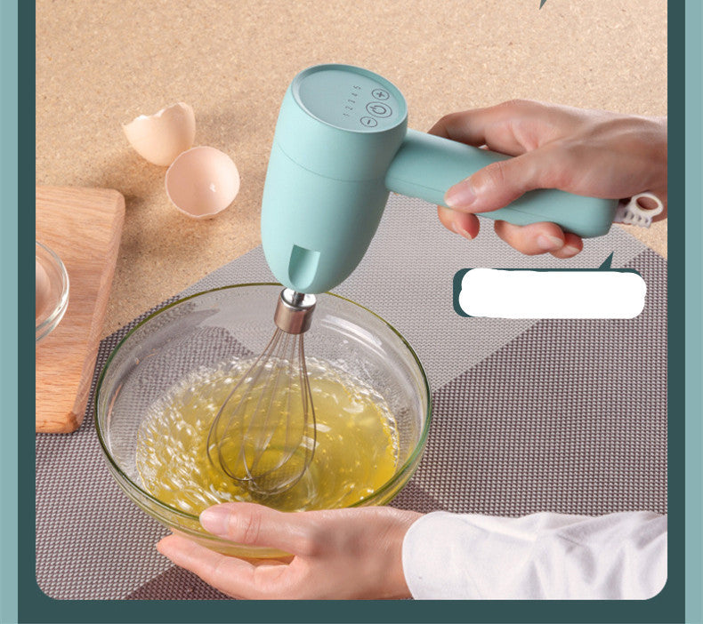 Fouet à œufs électrique sans fil trois-en-un, nouvel outil de cuisson portatif pour la cuisine