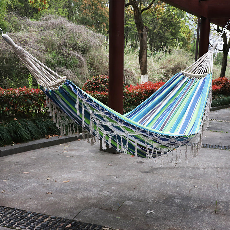 Double Outdoor Hammock Camping Indoor Leisure