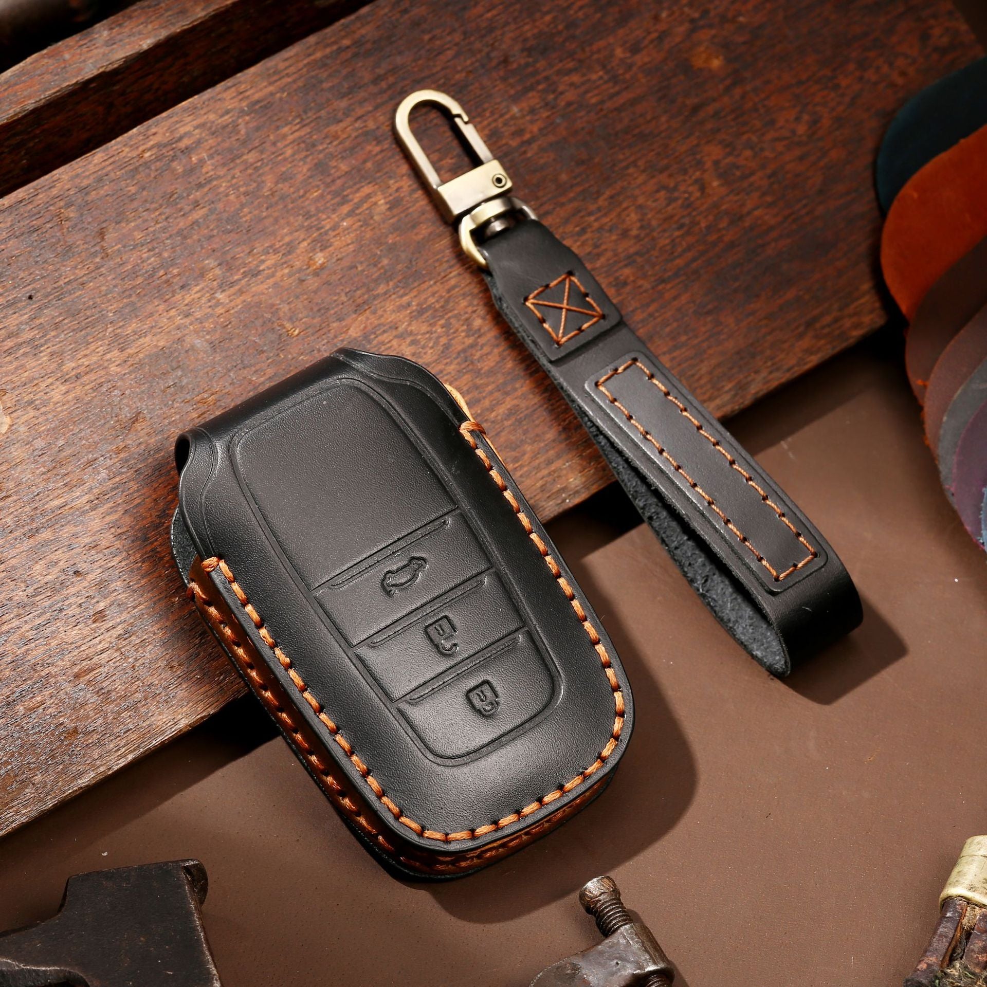 High-end Car Key Genuine Leather Key Cover