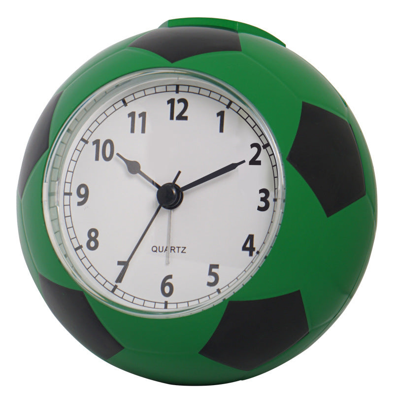 Football Electronic Clock Creative Simple Student Silent Alarm Clock Family Bedside Cute Children Cartoon Quartz Clock