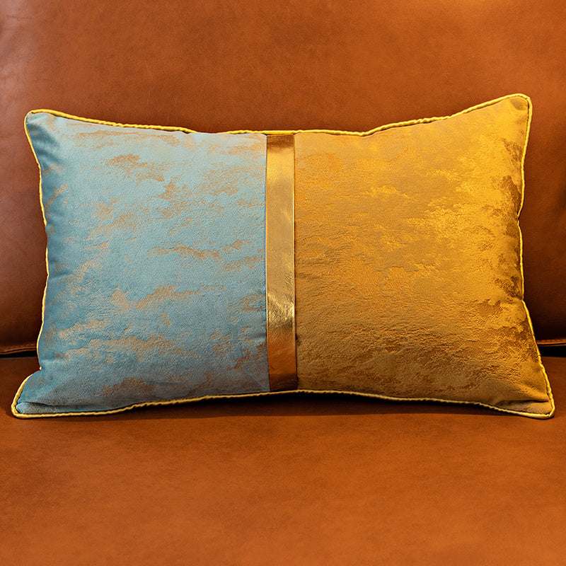 Velvet Solid Colour Cushion Bedside Backrest