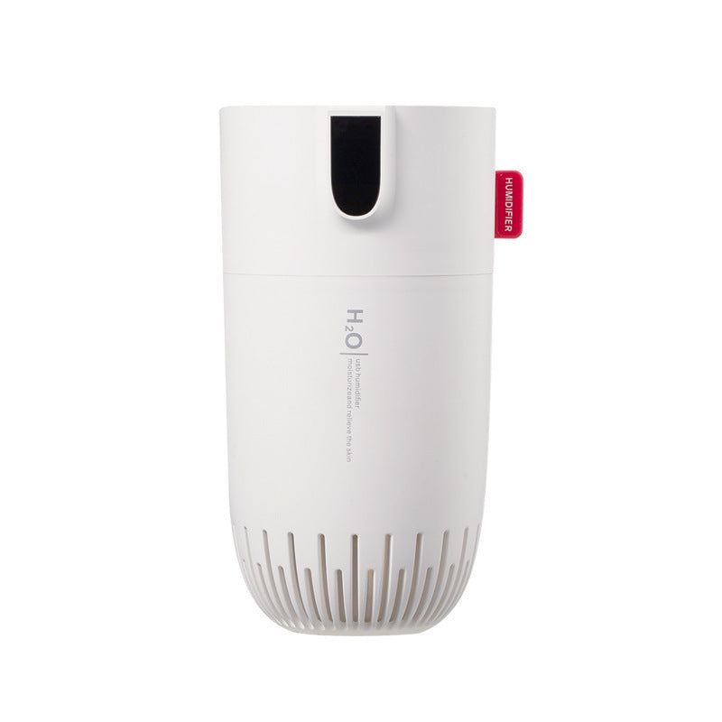 New A2 Humidifier Aromatherapy Humidifying Air Purification USB Home Office Desktop LED Digital Display Warm Light Humidifier