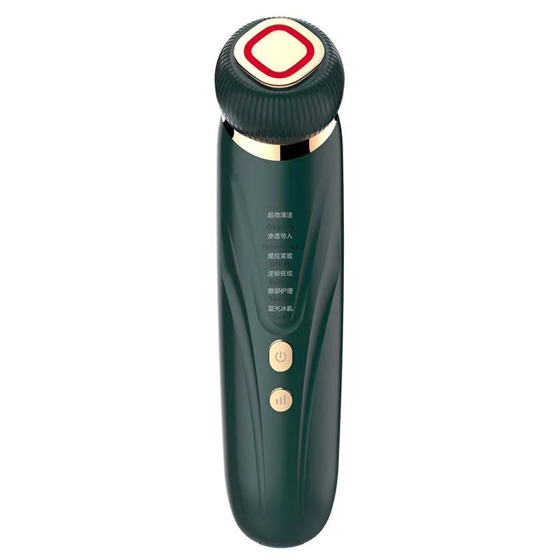 Instrument de beauté du visage intelligent à microcourant pour la maison, massage facial, nettoyage, lifting et raffermissement.