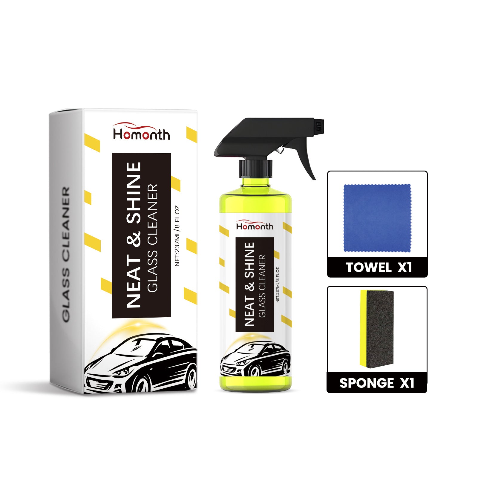 Car Glass Cleaner Decontamination Waterproof