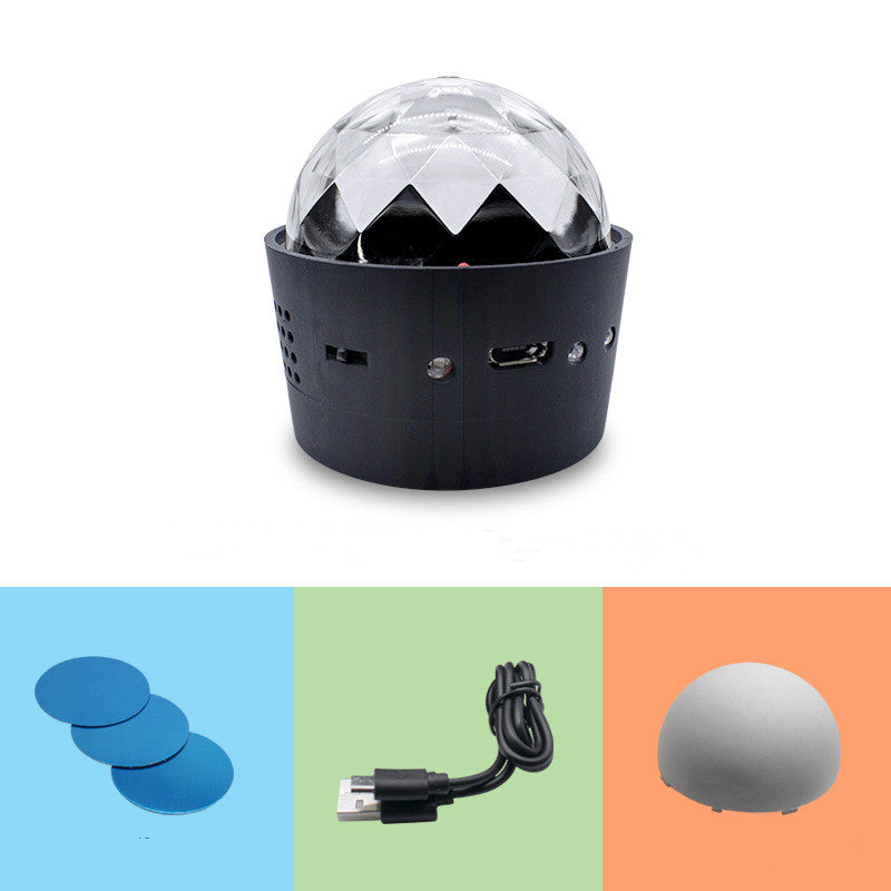 Lumière d'ambiance de voiture à chargement USB de personnalité à la mode