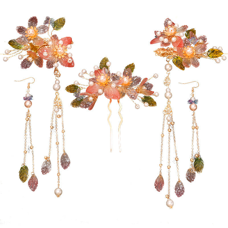 Accessoires Hanfu Pince à Cheveux Latérale pour Femme