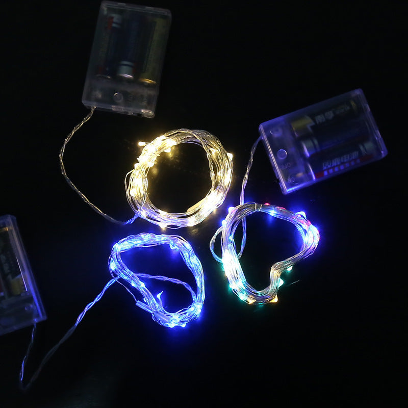 Button Battery Box Led Decorative String Lights