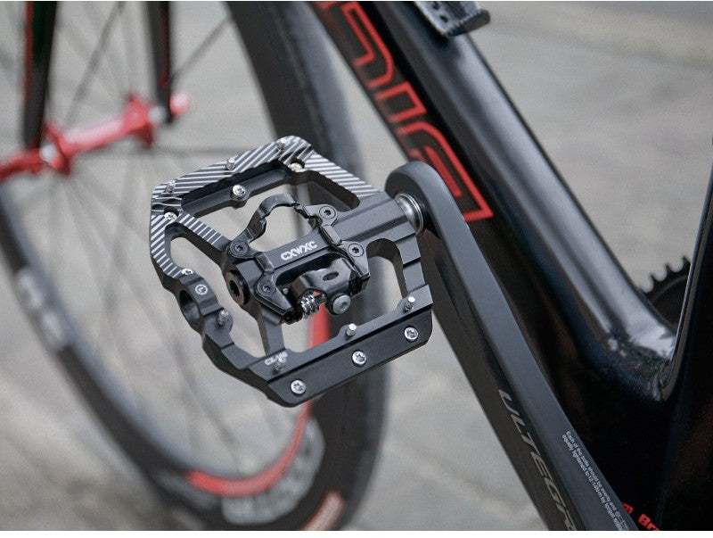 Vélo de Montagne Verrouillé Pédales Plates Marche Vélo Peilin Pied Alliage d'Aluminium Pédale Roulement Accessoires de Cyclisme