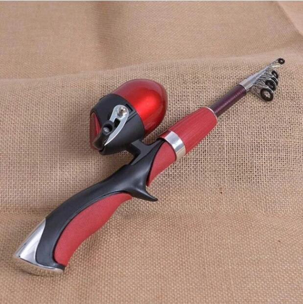 Portable Gun-type Inner Reel Ice Fishing Closed Fishing Road Rod Set
