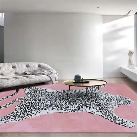 Nordic Square Cashmere Carpet Living Room Study Abstract