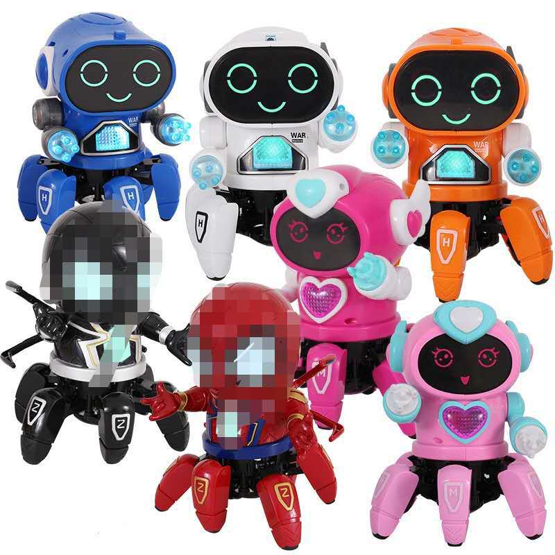 Robot hexapode électrique de dessin animé