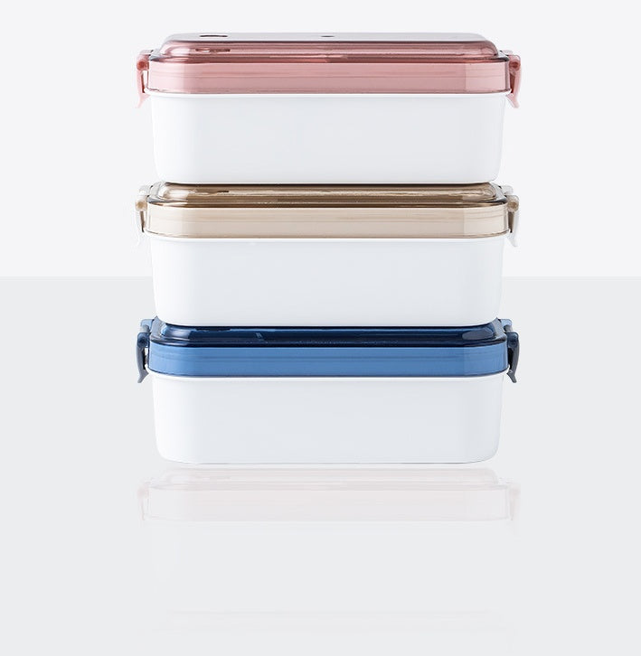 Boîte de rangement pour réfrigérateur, cuisine, couvercle transparent avec ceinture