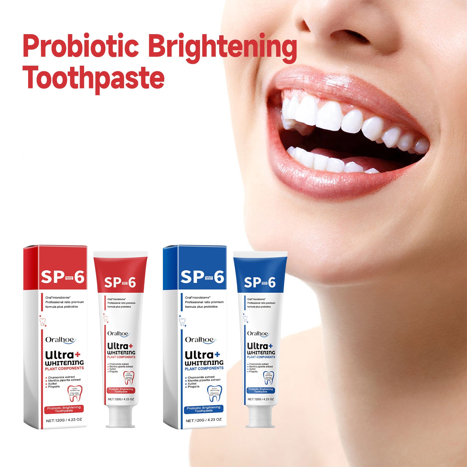 Dentifrice Probiotiques Nettoyage Oral Parfum
