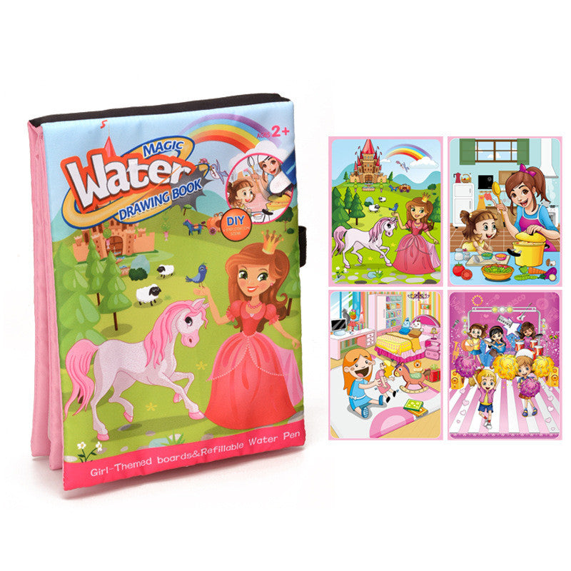 Water magic doodle cloth book