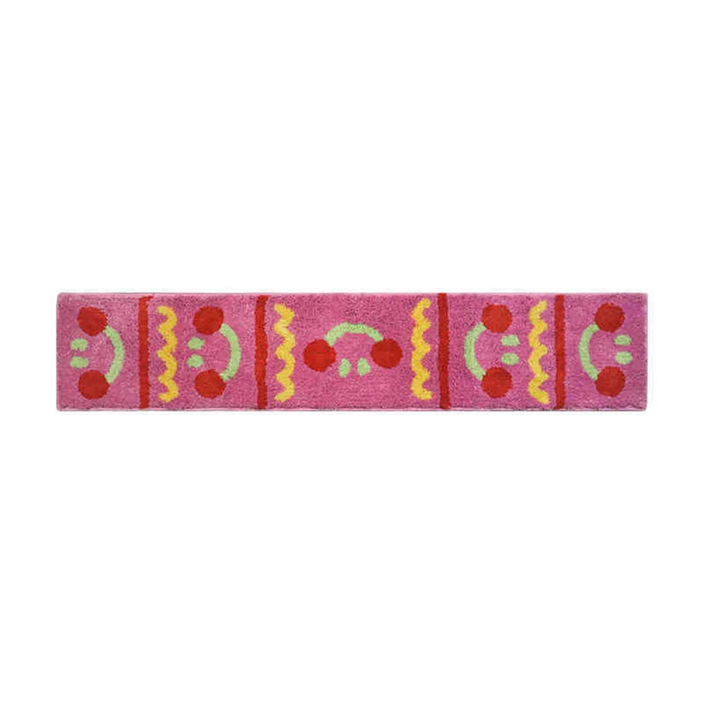 Colorful Cartoon Dopamine Flocking Tufted Combo Carpet Living Room Kids Room Bedroom Bedside Blanket Plush Floor Mats Foot Mats Free To Assemble And Patchwork Favorite Patterns 30x150cm