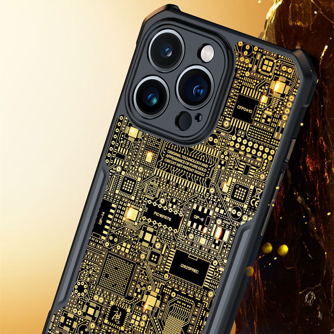 Phone Case Suitable For Protective Cover Gold