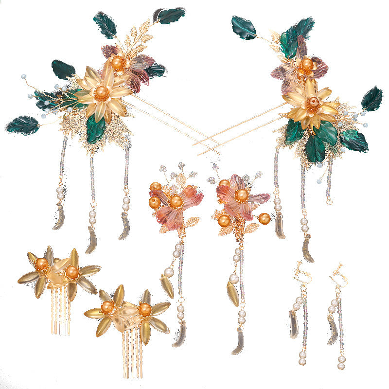 Épingle à cheveux Peigne à cheveux Ensemble complet d'accessoires pour cheveux Épingle à cheveux Pince latérale Accessoires