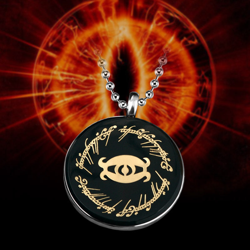 Necklace Men's Fashion Personalized Pendant Titanium Steel