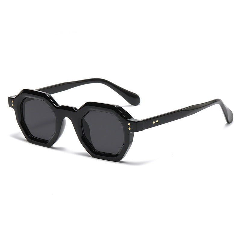 Lunettes de soleil polygonales pour le cyclisme en extérieur et les voyages